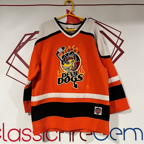 Disney Other - Kids Walt Disney World Brand Vintage Pluto's Devil Dogs Hockey Jersey